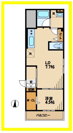 CREVITAの物件間取画像